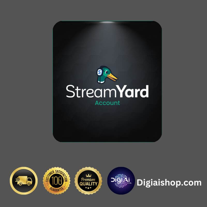 StreamYard Premium Personal Account: Elevate Your Live Streaming with Unlimited Features