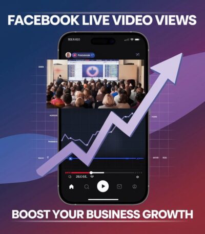 Buy Facebook Live Video Views - 30 Minutes At Lowest price