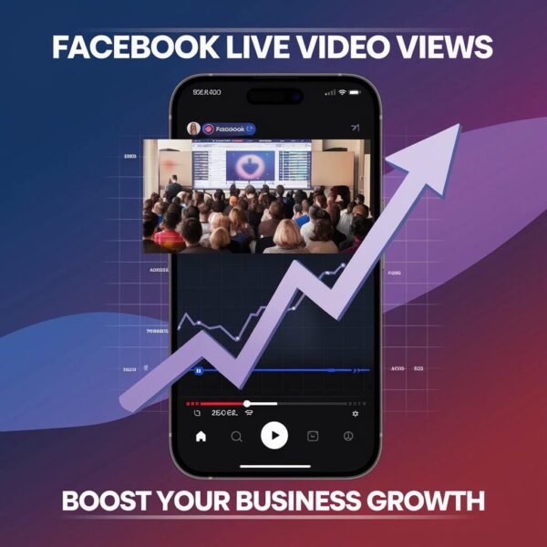 Buy Facebook Live Video Views - 30 Minutes At Lowest price