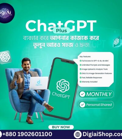 Chatgpt plus Subscription price in BD