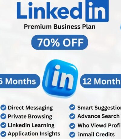 LinkedIn Business Plan 6 month & 1 Year Subscription