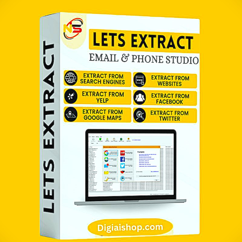 Buy Let’s Extract Email Studio: Powerful Tool for Email Extraction and Lead Generation