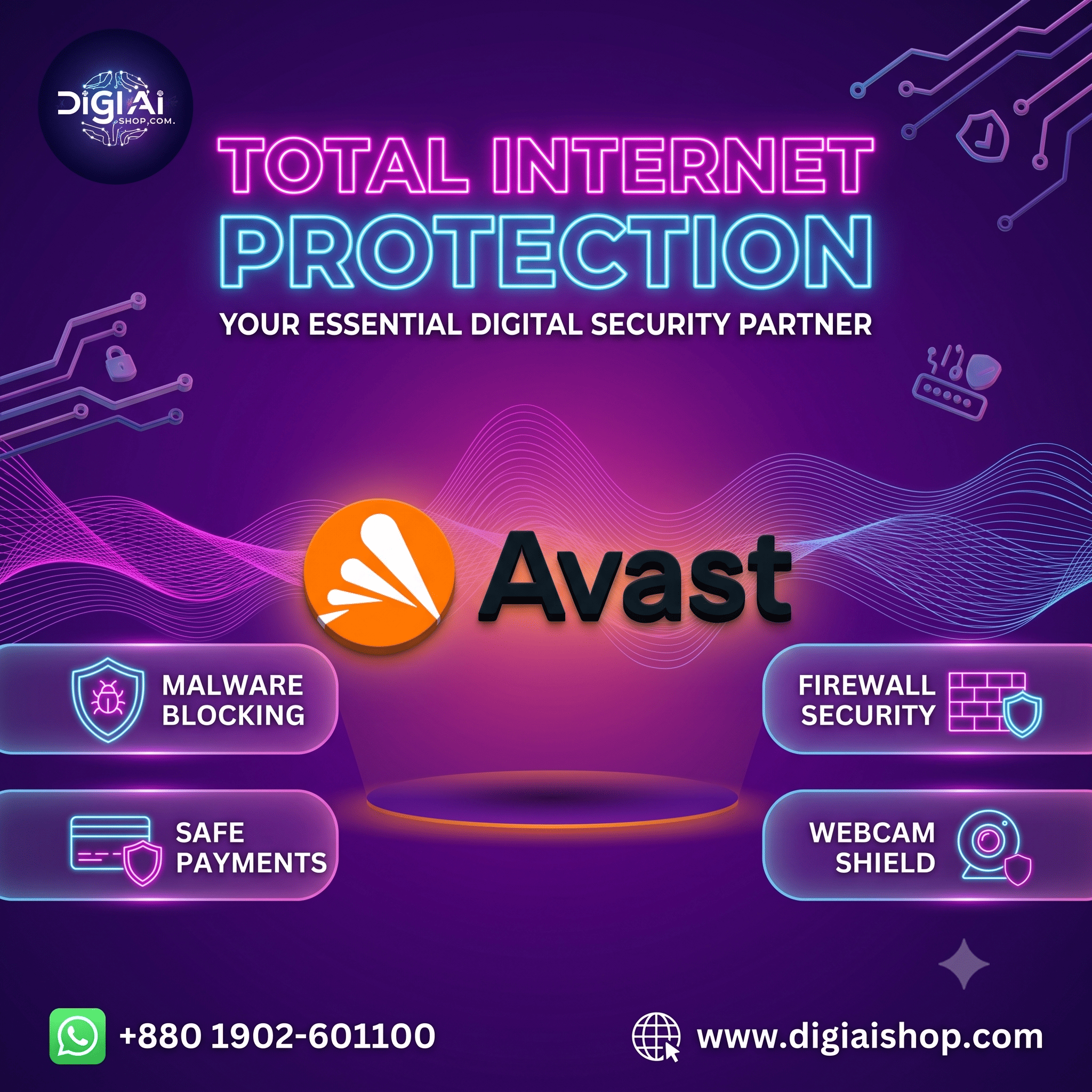 Avast Premium Security Subscription: Total Internet Protection Avast Premium Security Subscription: Total Internet Protection