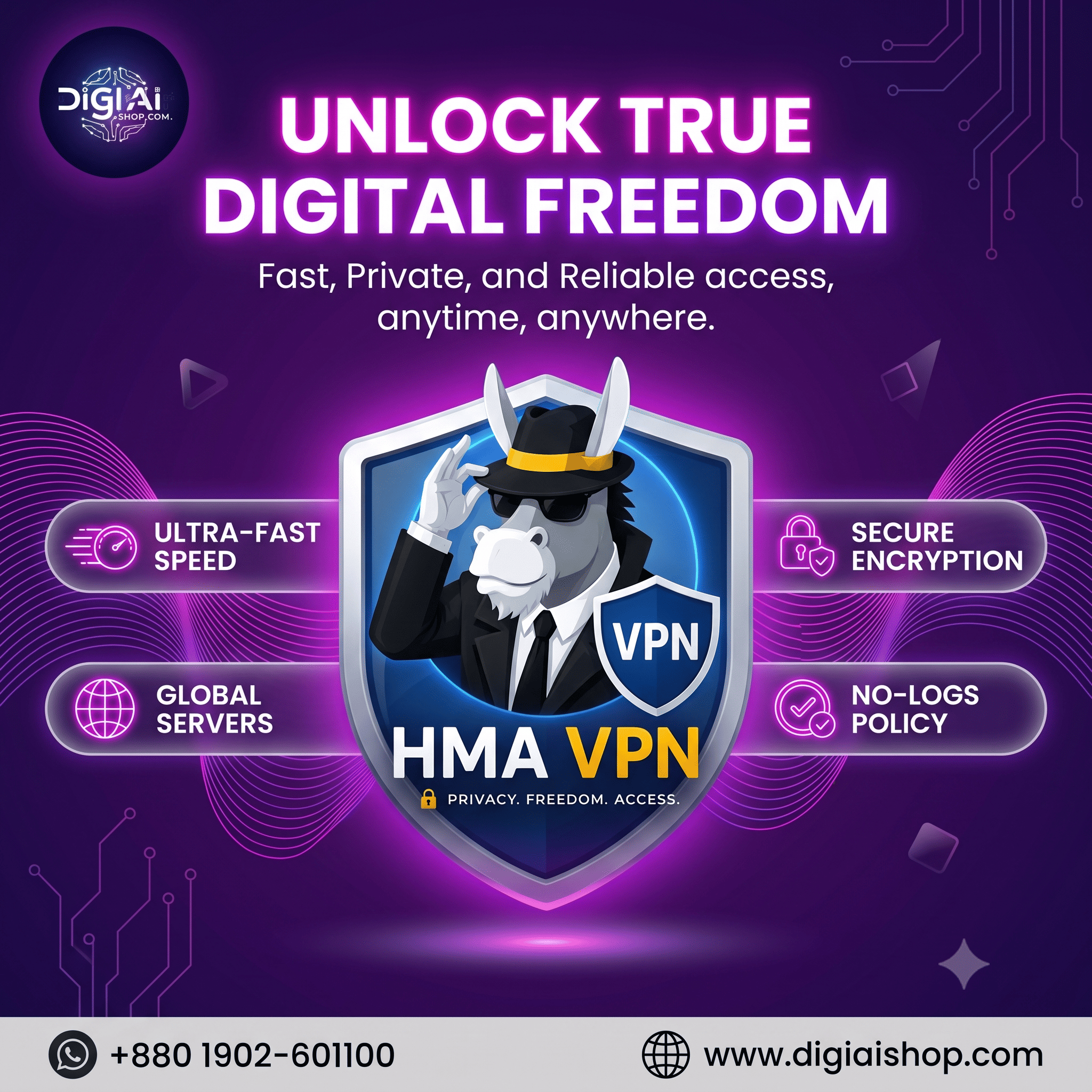 HMA VPN Premium Account: Unlock True Digital Freedom